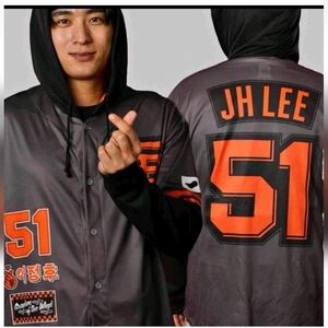 San Francusco Giants Jung Hoo Lee Hoodie Jersey XL NWOT
